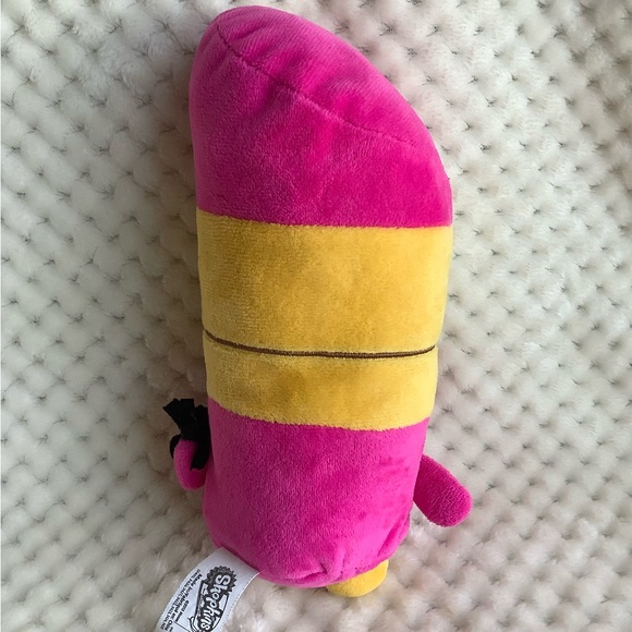 Shopkins Plush Lippy Lipstick Winking Stuffed Toy Imports Dragon Embroidered 💄 - Picture 2 of 7